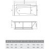 Акриловая ванна Vayer Boomerang 190x90 L Гл000010853 без гидромассажа