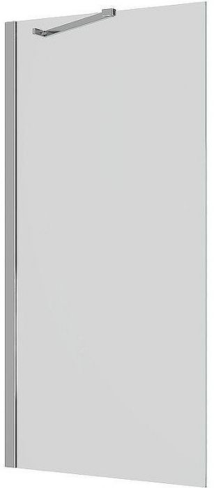Шторка на ванну Ambassador Bath Screens 80х140 16041103 профиль Хром стекло CrystalPure