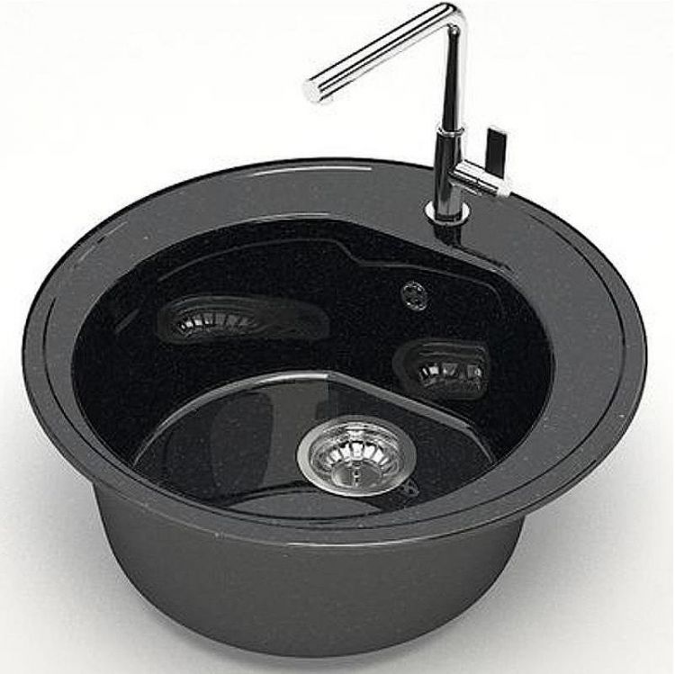 Кухонная мойка Bergg Z3 B003Q004 Черная Кухонная мойка Bergg Z3 B003Q004 Черная