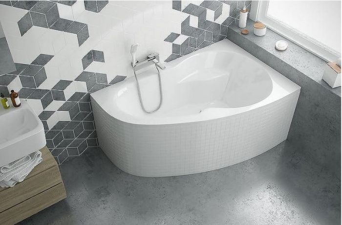 Акриловая ванна Excellent Newa Plus 160х95 R WAEX.NEP16WH без гидромассажа