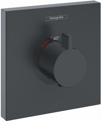 Смеситель для душа Hansgrohe ShowerSelect HighFlow 15760670 с термостатом Черный матовый