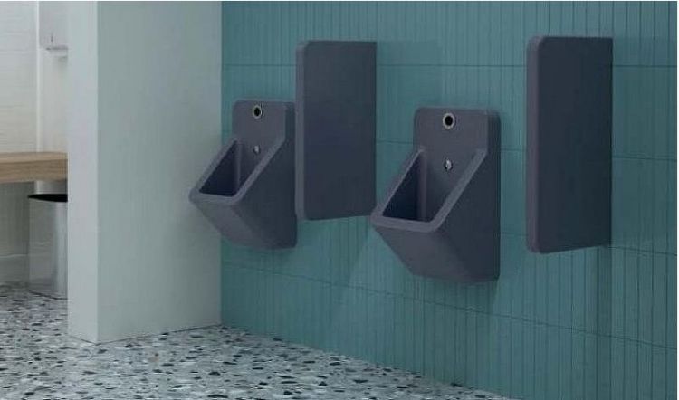 Писсуар Creavit TP640-00BM00E-0000 подвесной Базальт