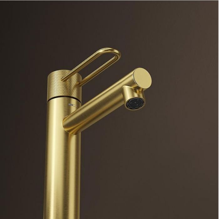 Смеситель для раковины Iddis Duna DUNMG00i01 Золото матовое