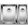 Кухонная мойка Blanco Andano 340/180-U 522979 Нержавеющая сталь с зеркальной полировкой