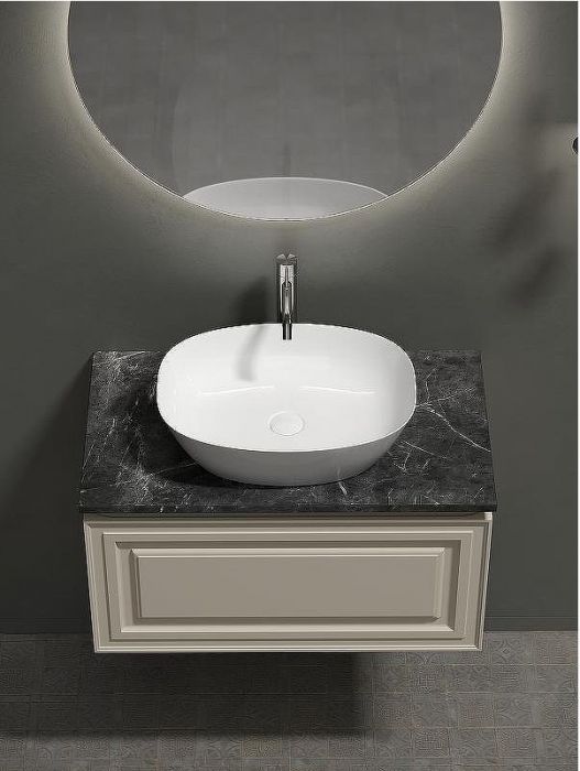 Тумба под раковину Sancos Very 80 VR80CE подвесная Beige Soft