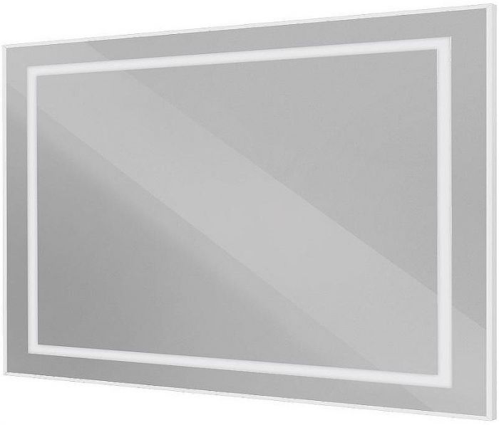 Зеркало BelBagno Kraft 120 SPC-KRAFT-1200-800-SENS-AL с подсветкой Сатин с сенсорным выключателем