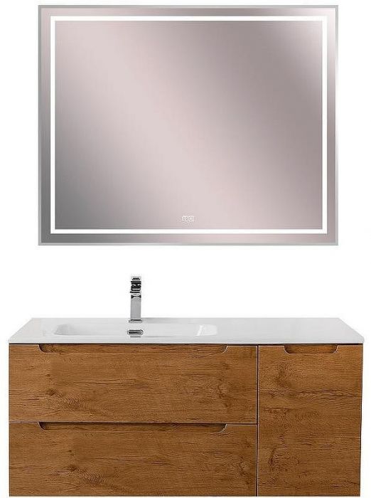 Тумба под раковину BelBagno Etna 100 L ETNA-1000-2C-1A-SO-RN-L подвесная Rovere Nature