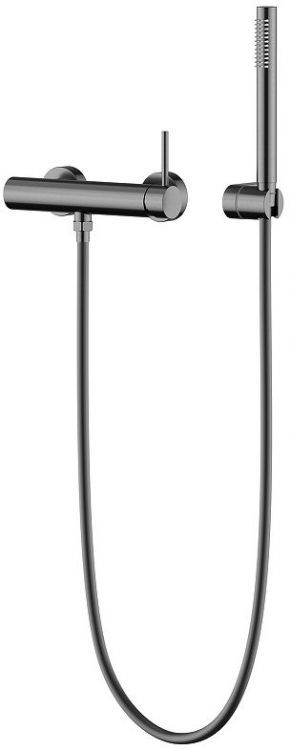 Смеситель для душа Knotlor Eclipse SS-22/GM цвет Вороненая сталь Смеситель для душа Knotlor Eclipse SS-22/GM цвет Вороненая сталь