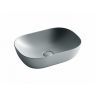 Умывальник CERAMICANOVA Element чаша накладная прямоугольная (цвет Антрацит Матовый) CN6009MH