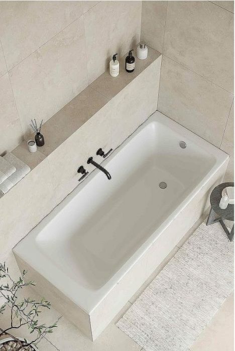 Чугунная ванна Creto Strong 150x70 25-1150 без антискользящего покрытия