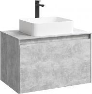 Корпус тумбы под раковину Aqwella 5 Stars Mobi 80 MOB0108BS подвесной Бетон светлый