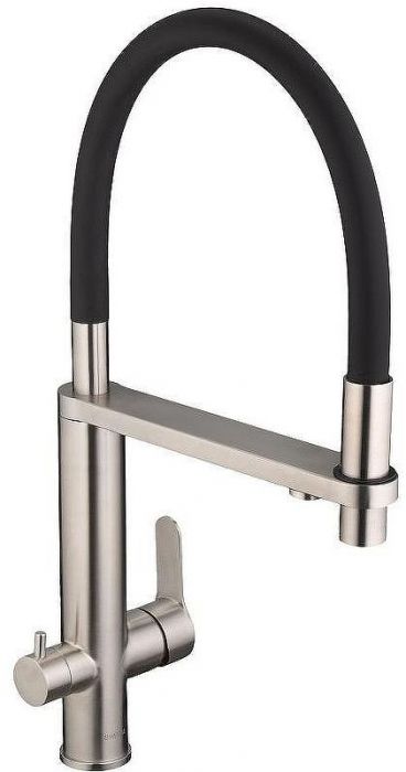 Смеситель для кухни Swedbe Selene Plus 8440 Нержавеющая сталь Черный