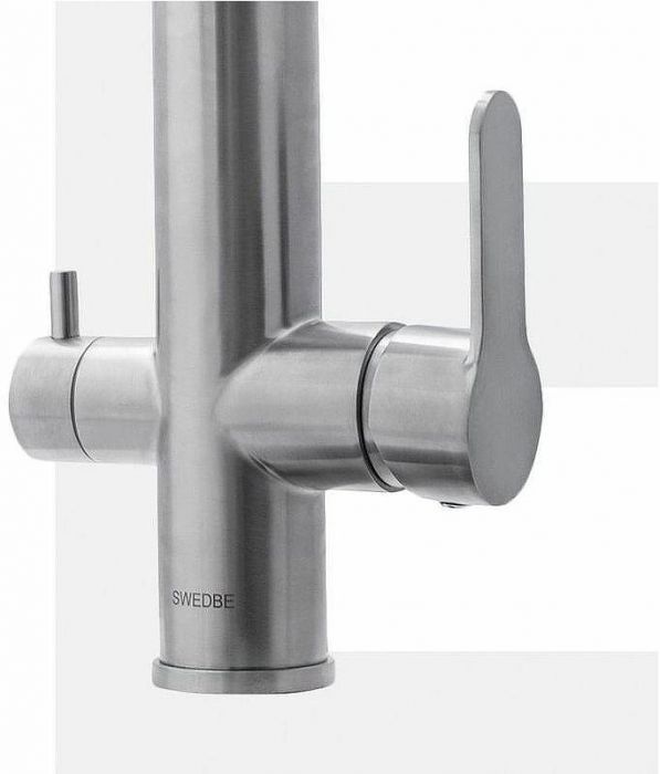 Смеситель для кухни Swedbe Selene Plus 8440 Нержавеющая сталь Черный