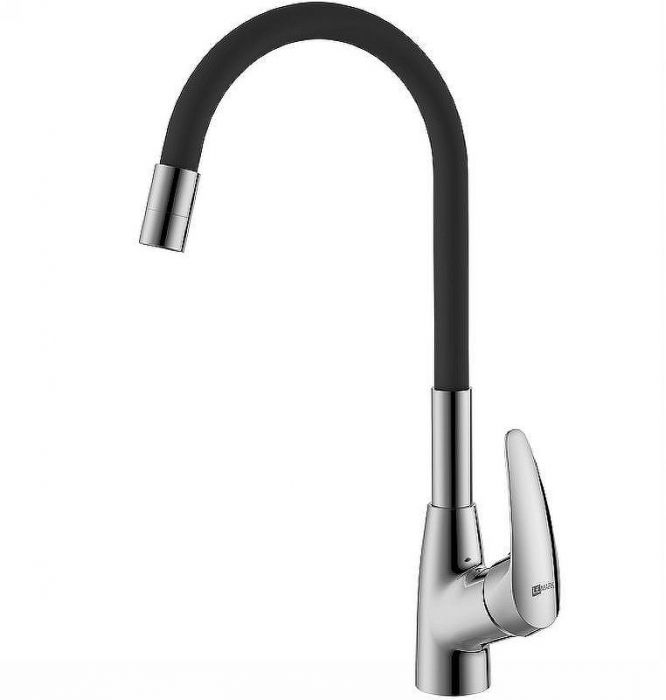 Смеситель для кухни Lemark Linara LM0415C-Black Хром Черный