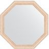 Зеркало Evoform Octagon 65х65 BY 3974 в багетной раме - Беленый дуб 57