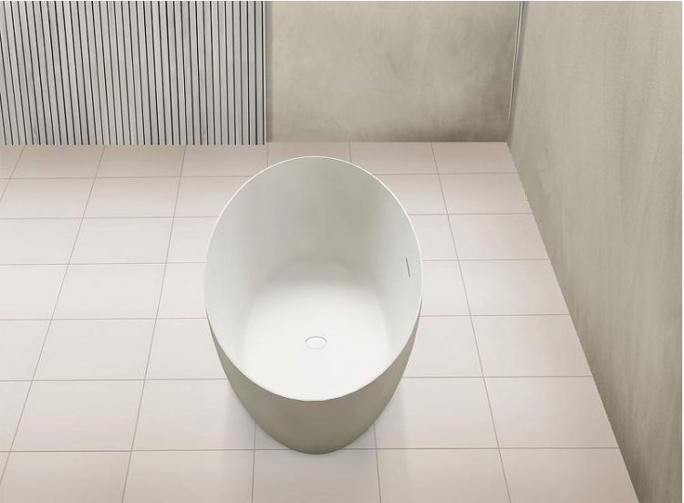 Ванна из искусственного камня Abber Stein 170x80 AS9625-1.7 без гидромассажа