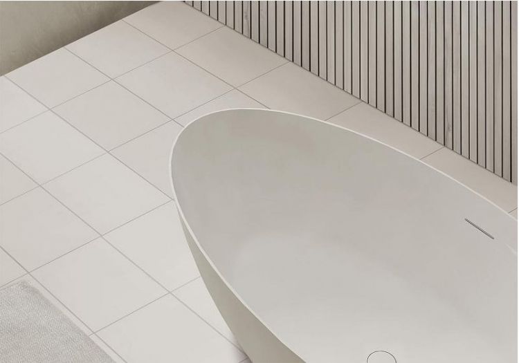 Ванна из искусственного камня Abber Stein 170x80 AS9625-1.7 без гидромассажа