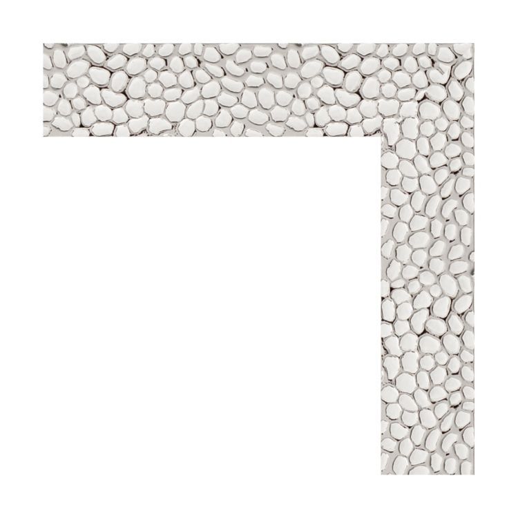 Зеркало EVOFORM DEFENITE BY 3162 61x81 чеканка белая 46 мм в багетной раме Зеркало EVOFORM DEFENITE BY 3162 61x81 чеканка белая 46 мм в багетной раме