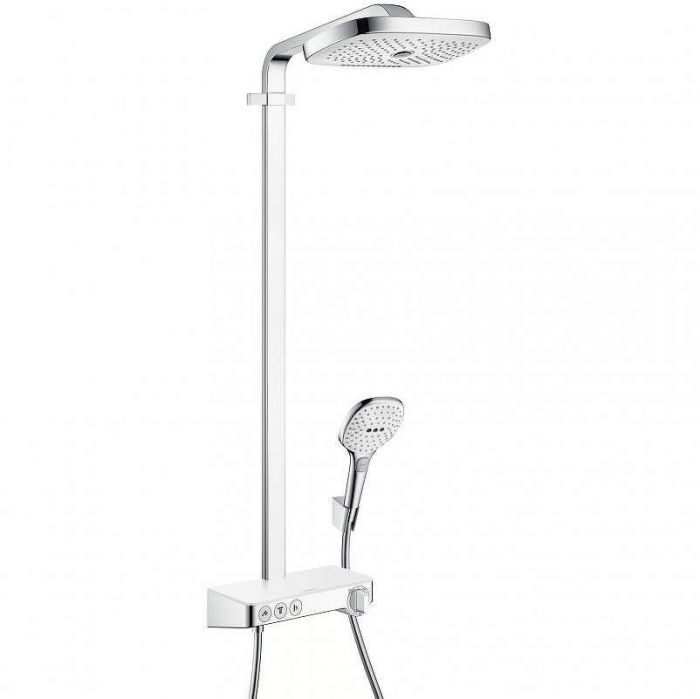 Душевая система Hansgrohe Raindance Select E 27127400 Белый Хром
