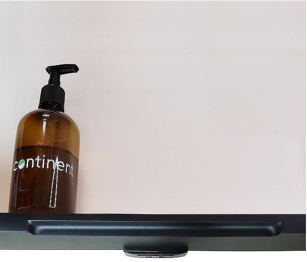 Зеркальный шкаф Reflexion Black 560х850 RF2001BL с подсветкой Черный матовый