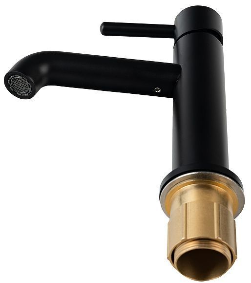 Смеситель для раковины FILARETE Roun FL5020BL цвет Черный матовый