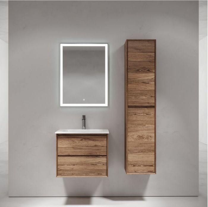 Тумба подвесная SANCOS под раковину Marmi 2.0, дуб чарльстон 590х445х520, MR2.060ECH