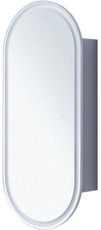 Зеркальный шкаф Aquanet Монте 40 344786 с подсветкой Белый