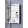 Зеркальный шкаф Aquanet Монте 40 344786 с подсветкой Белый