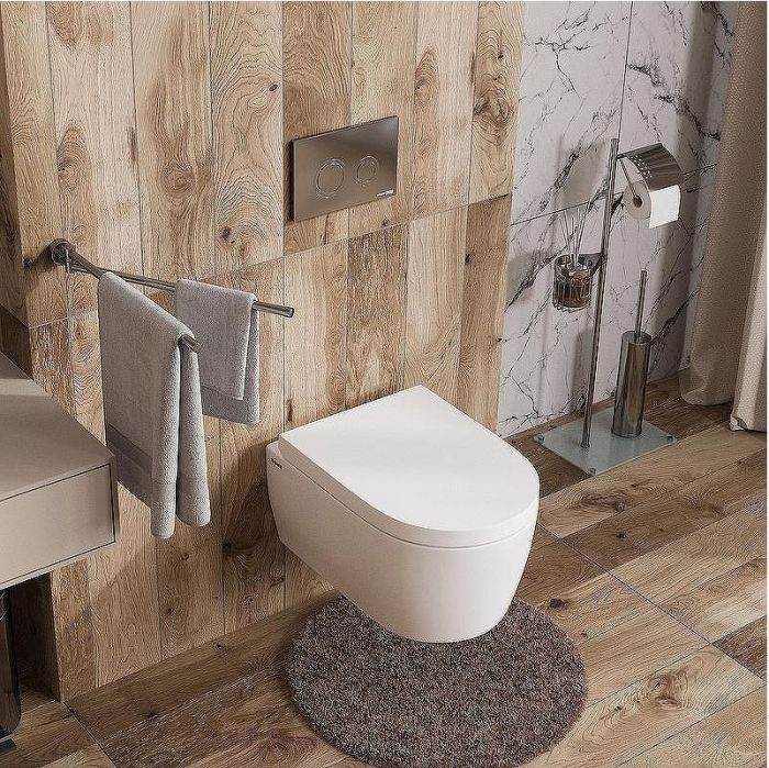 Инсталляция WasserKRAFT Vils 56TLT.010.ME.CH01 для унитаза с клавишей смыва Хром