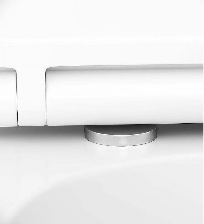 Комплект унитаза AM.PM Spirit FlashClean C701700WH+C707857WH с инсталляцией Grohe Rapid SL 38775001 с сиденьем Микролифт и клавишей смыва Хром