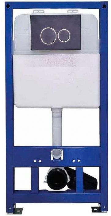 Инсталляция CeramaLux 811CL для унитаза без клавиши смыва