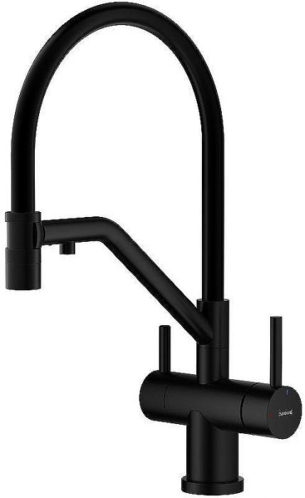 Смеситель для кухни Splenka S70.62.06 Черный матовый