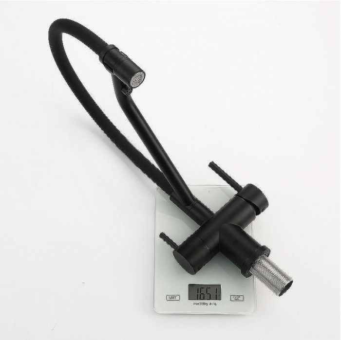 Смеситель для кухни Splenka S70.62.06 Черный матовый