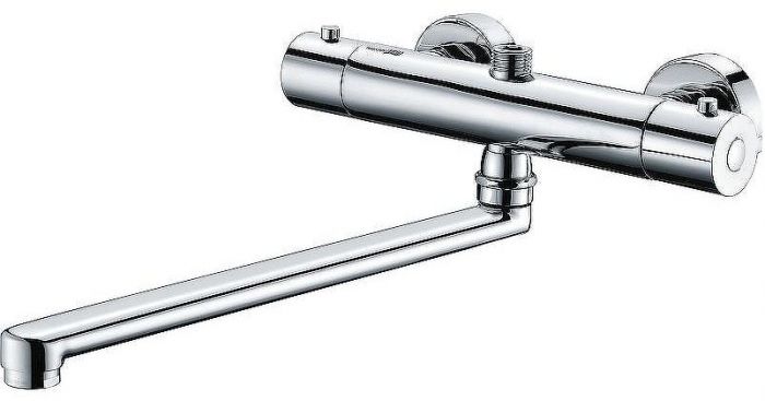 Смеситель для ванны WasserKRAFT Berkel 4822L универсальный с термостатом Хром