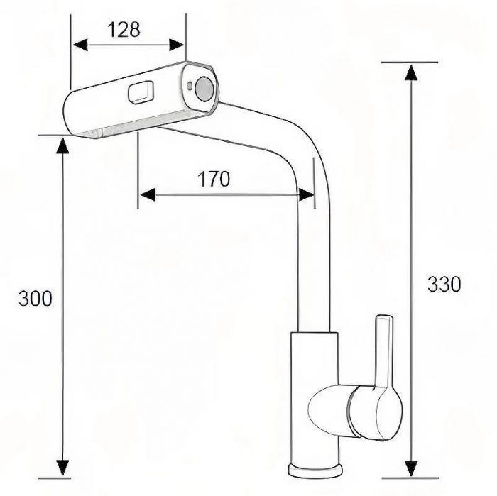 Смеситель для кухни Boch Mann Sophia W BM10431 Белый
