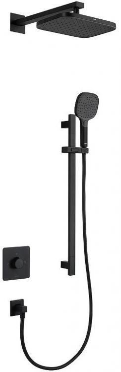Душевая система Arrow AG372002MB-1 цвет Черный матовый