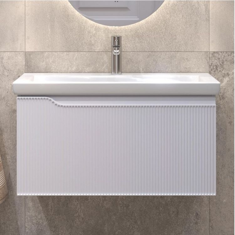 Тумба под раковину Vigo Neo 80 341 подвесная цвет Белый