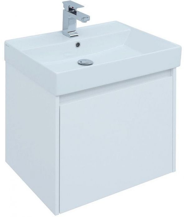 Комплект мебели для ванной Aquanet Nova Lite 60 242922 подвесной Белый