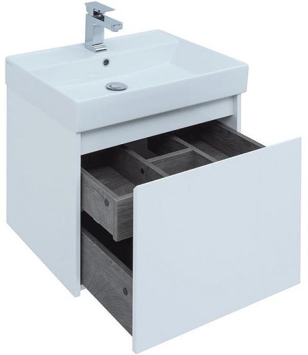 Комплект мебели для ванной Aquanet Nova Lite 60 242922 подвесной Белый