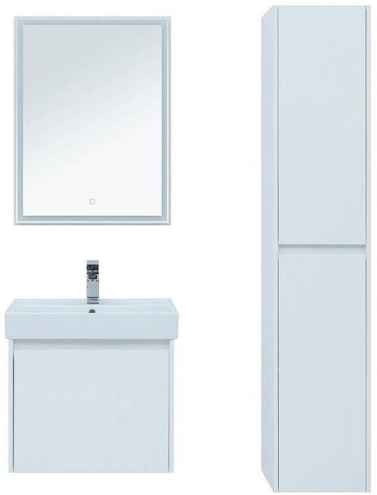 Комплект мебели для ванной Aquanet Nova Lite 60 242922 подвесной Белый
