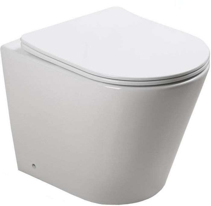 Унитаз SantiLine SL-5020 приставной с сиденьем Микролифт