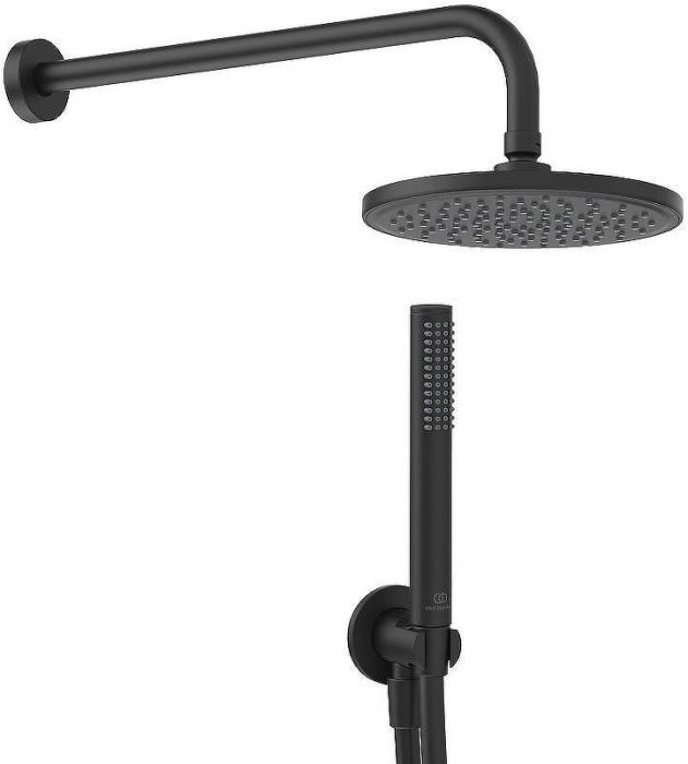 Комплект верхнего и ручного душа Ideal Standard Ideal Rain BD389XG Silk Black
