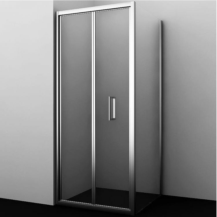 Душевой уголок WasserKRAFT Weser 100x90 78F22 профиль Хром стекло прозрачное Душевой уголок WasserKRAFT Weser 100x90 78F22 профиль Хром стекло прозрачное