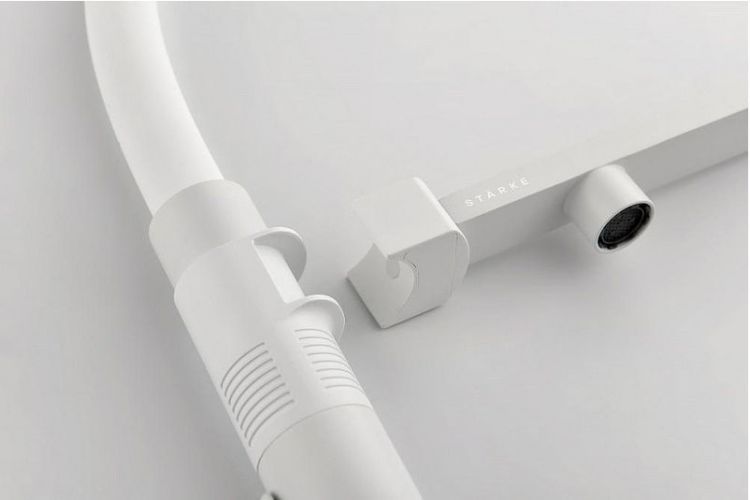 Смеситель для кухни Paulmark Gravity Gr213888-WH Белый матовый Смеситель для кухни Paulmark Gravity Gr213888-WH Белый матовый