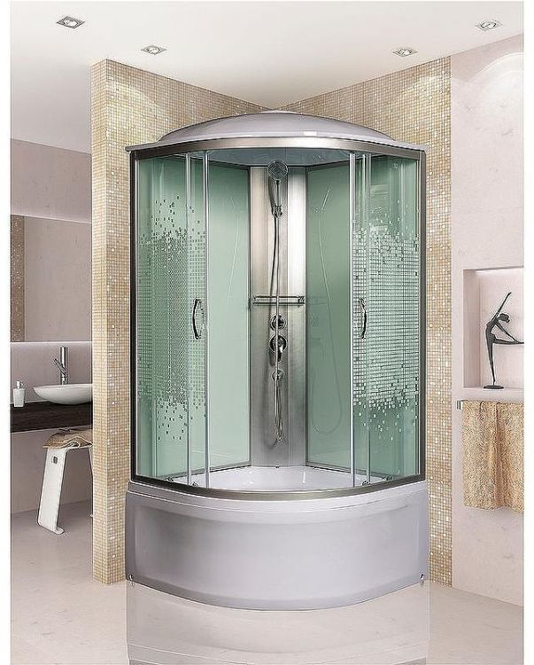 Душевая кабина Мономах 90x90x44 С МЗ 10000005760 без гидромассажа