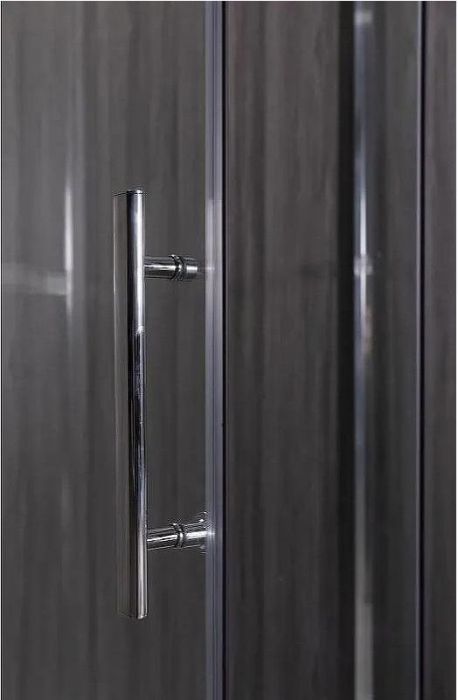 Душевой уголок Esbano ESR-8190 100x80 ESUGR8190 профиль Хром стекло прозрачное