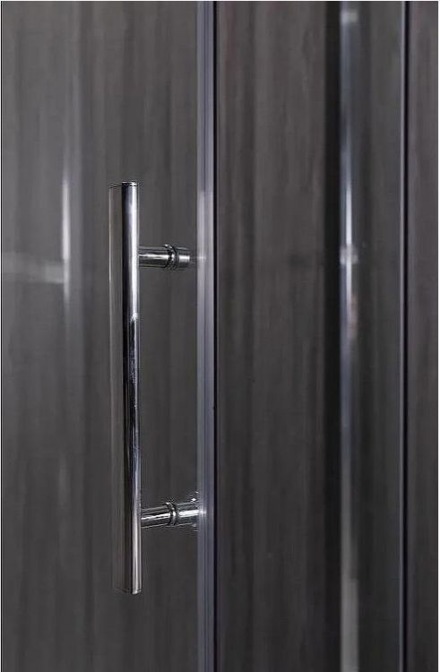 Душевой уголок Esbano ESR-8190 100x80 ESUGR8190 профиль Хром стекло прозрачное