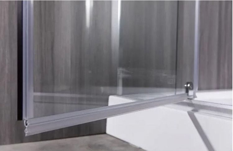 Душевой уголок Esbano ESR-8190 100x80 ESUGR8190 профиль Хром стекло прозрачное