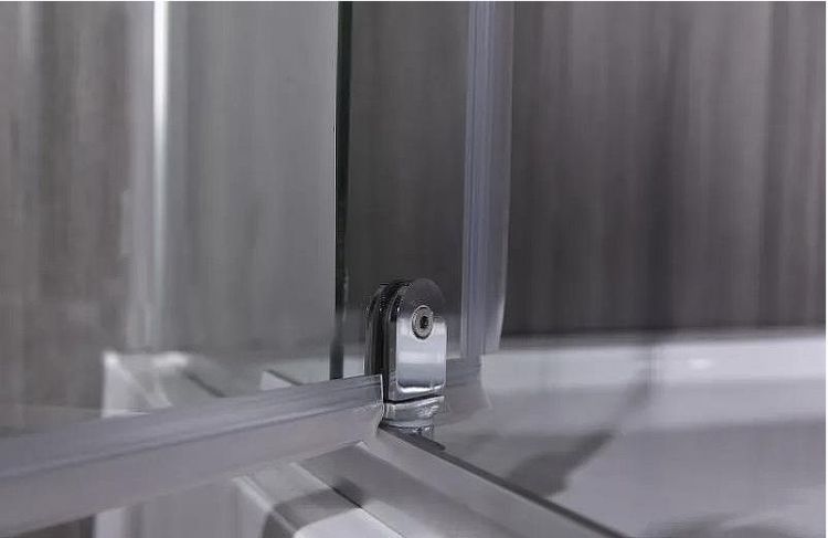 Душевой уголок Esbano ESR-8190 100x80 ESUGR8190 профиль Хром стекло прозрачное