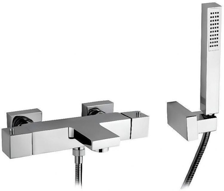 Смеситель для ванны Paini Dax 84CR105TH с термостатом Хром